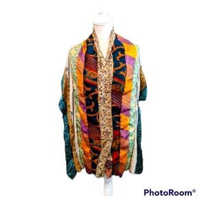 Patchwork Long Scarf